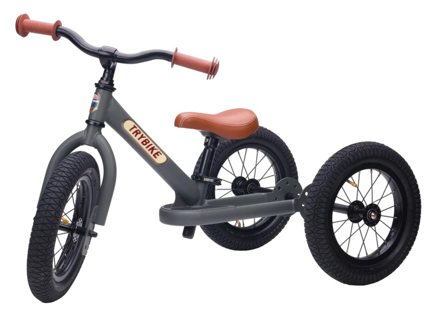 Беговел Trybike Gray (TBS-2-GRY+TBS-99-TK)