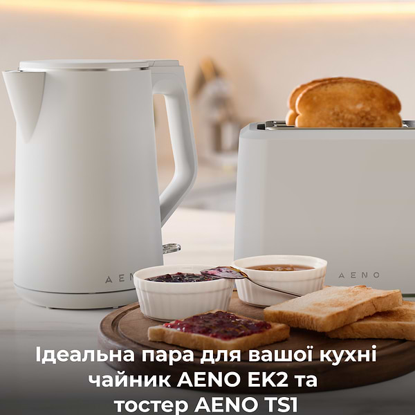 Фото - Тостер AENO TS1W (ATS0001W)