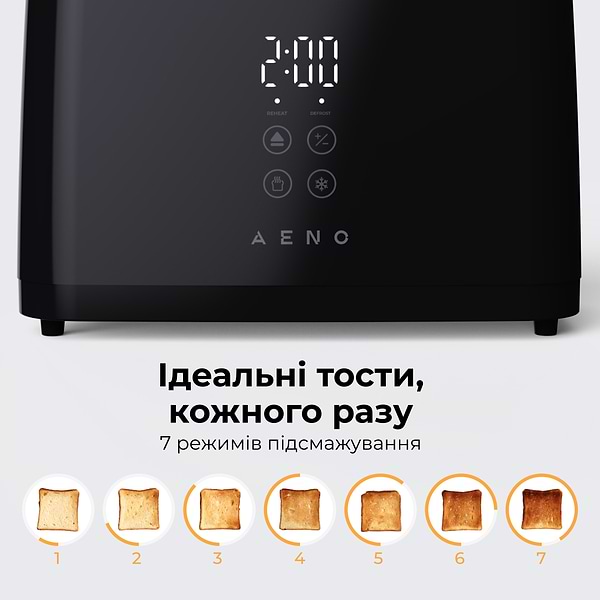 Фото - Тостер AENO TS2B (ATS0002B)