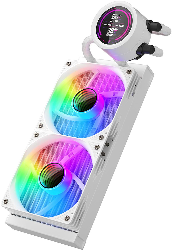 Фото - Водяна система охолодження 1stPlayer TS4-240 White