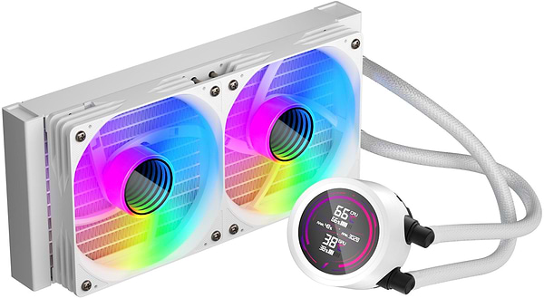 Фото - Водяна система охолодження 1stPlayer TS4-240 White