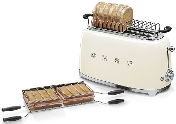Фото - Тостер Smeg TSF01CREU (кремовий)