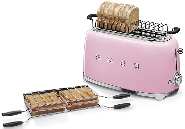 Фото - Тостер Smeg TSF01PKEU