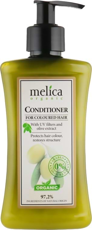 Бальзам для волосся Melica Organic с экстрактом оливы 300 мл (4770416340675)