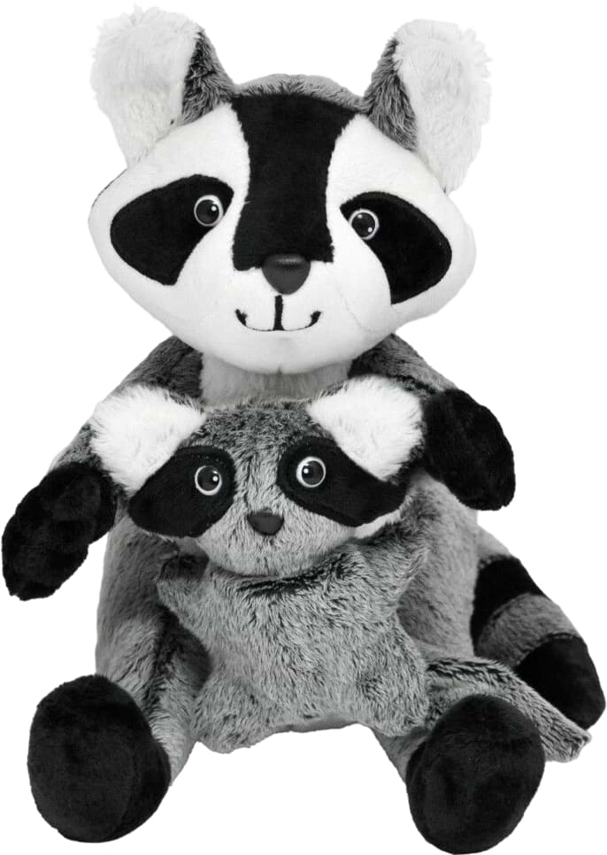 М'яка іграшка Tigres з дитинчам Єнот (ІГ-0144)