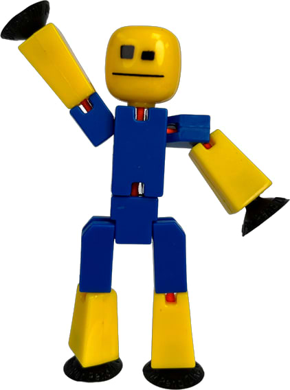 Фото - Набор игровых фигурок Stikbot для анимации Студия (2 фигурки, штатив) (TST615_UAKD)