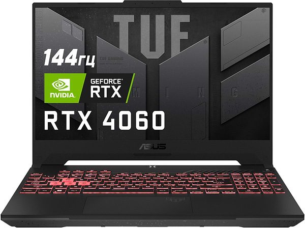 Фото - Ноутбук ігровий Asus TUF Gaming A15 FA507NVR-LP002 Mecha Gray Фото - Ноутбук ігровий Asus TUF Gaming A15 FA507NVR-LP002 Mecha Gray