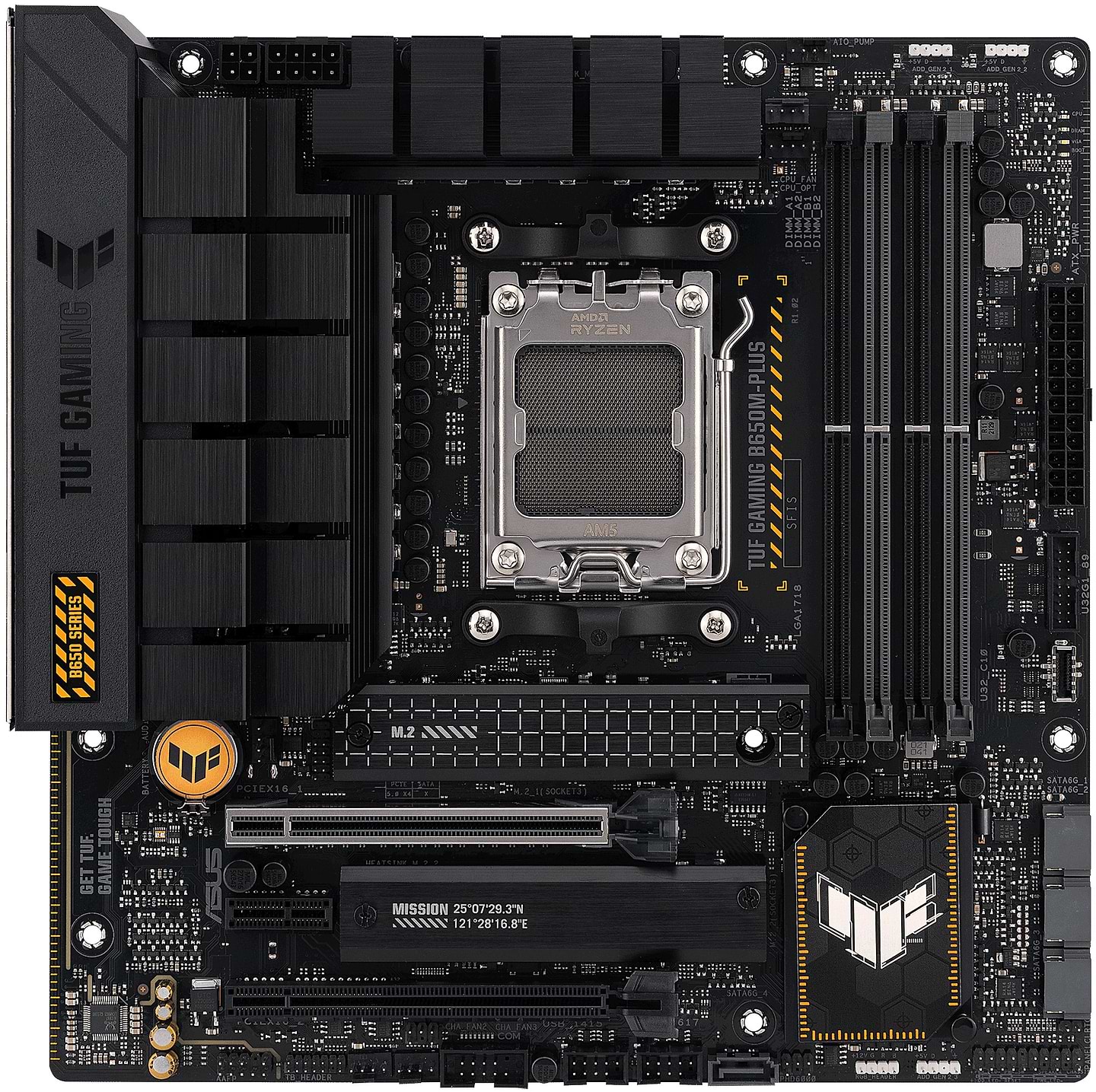 Материнська плата Asus TUF Gaming B650M-PLUS - Фото 1
