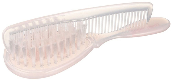 Фото - Набір гребінців для дитячого волосся Canpol babies CUTE ANIMALS рожева (2/419_pin)