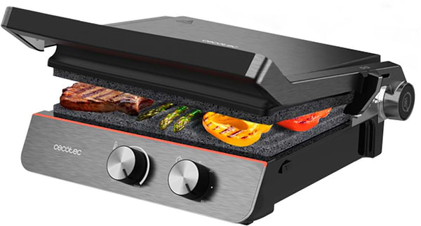 Фото - Гриль-барбекю електричний Cecotec Rock'nGrill Blaze Neon (CCTC-08054)