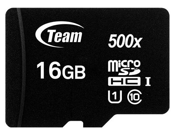 Фото - Карта памяти Team microSDHC 16GB UHS-I Class 10 + SD adapter (TUSDH16GCL10U03)