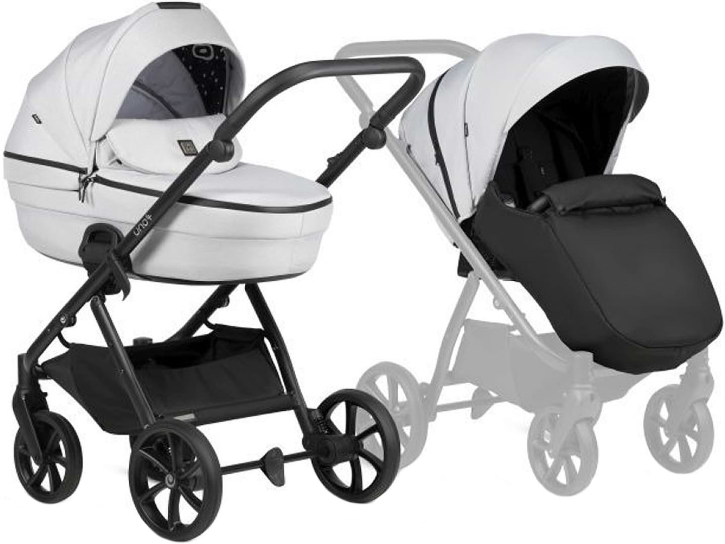 Коляска универсальная 2 в 1 Tutis Uno6 plus Essential Risso