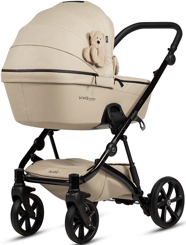 Фото - Коляска універсальна 2 в 1 Tutis VIVA5 plus TEDDY Creamy