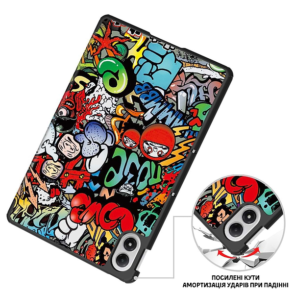 Фото - Чохол для планшету BeCover Smart Case for Xiaomi Redmi Pad 2 Pro 12.1" Graffiti (714639)