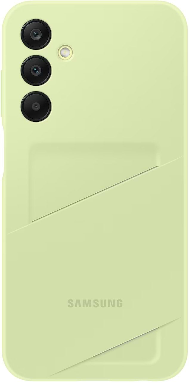 Чехол для смартфона Samsung Card Slot Case A25 Lime (EF-OA256TMEGWW) - Фото 1