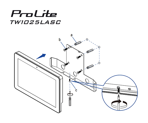 Фото - Монитор IIYAMA TW1025LASC-B3PNR
