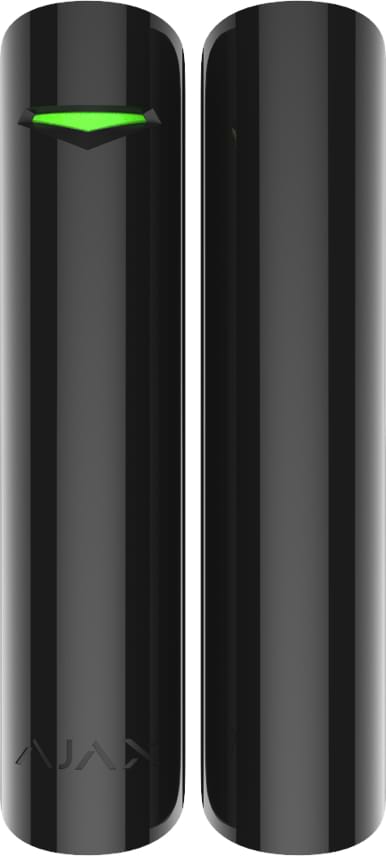 Бездротовий датчик відкриття дверей/вікон Ajax DoorProtect Plus Black (000007230) - Фото 1