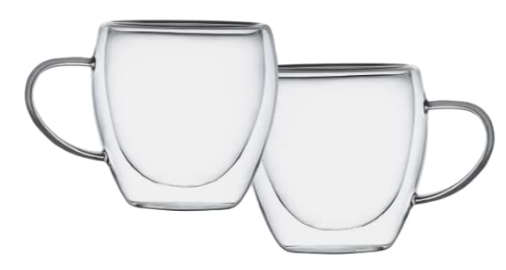 Набір чашок з подвійними стінками Vittora VT-5314-250 TWINNY 2 шт. 250 мл - Фото 1