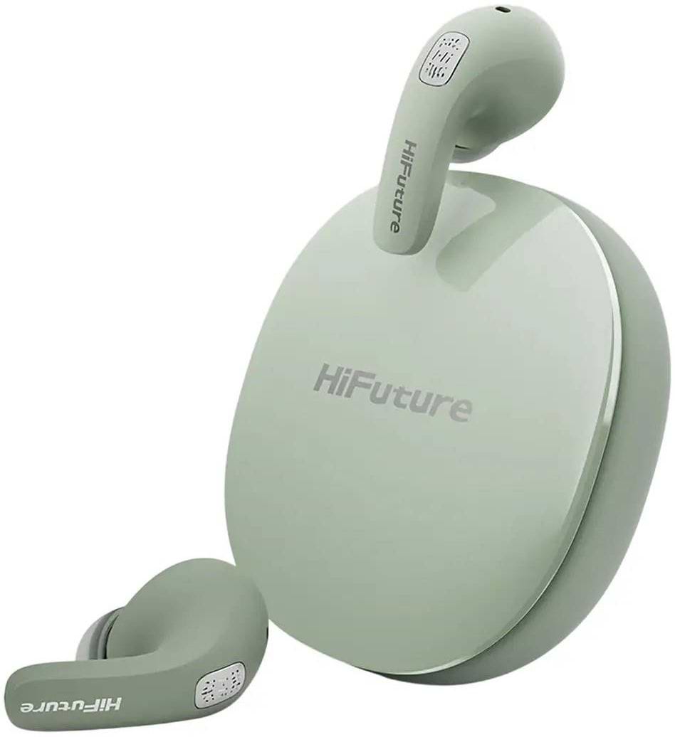 Наушники вкладыши беспроводные TWS HiFuture flybuds4-ai.matchagreen