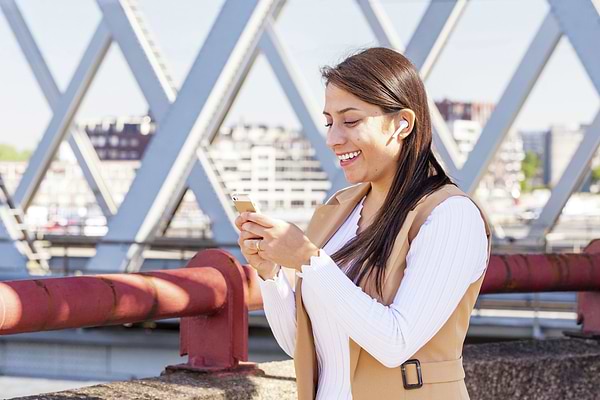 Фото - Наушники вкладыши беспроводные TWS Trust Nika Touch True Wireless White (23705)