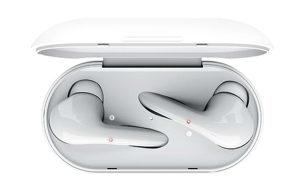 Фото - Наушники вкладыши беспроводные TWS Trust Nika Touch True Wireless White (23705)