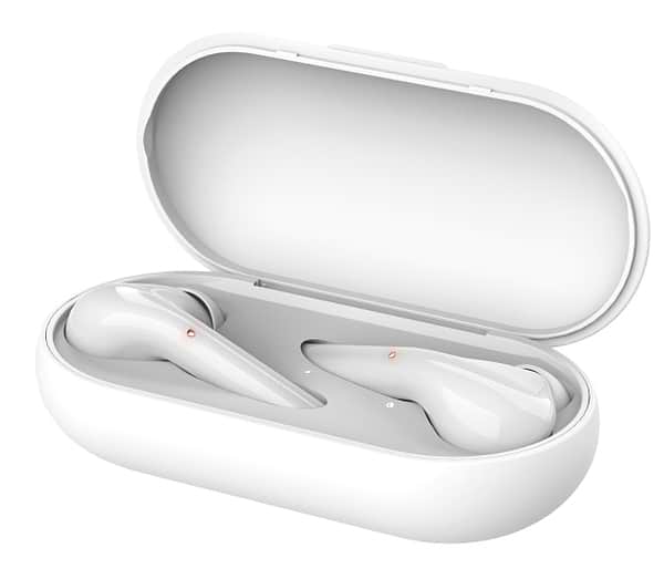 Фото - Наушники вкладыши беспроводные TWS Trust Nika Touch True Wireless White (23705)