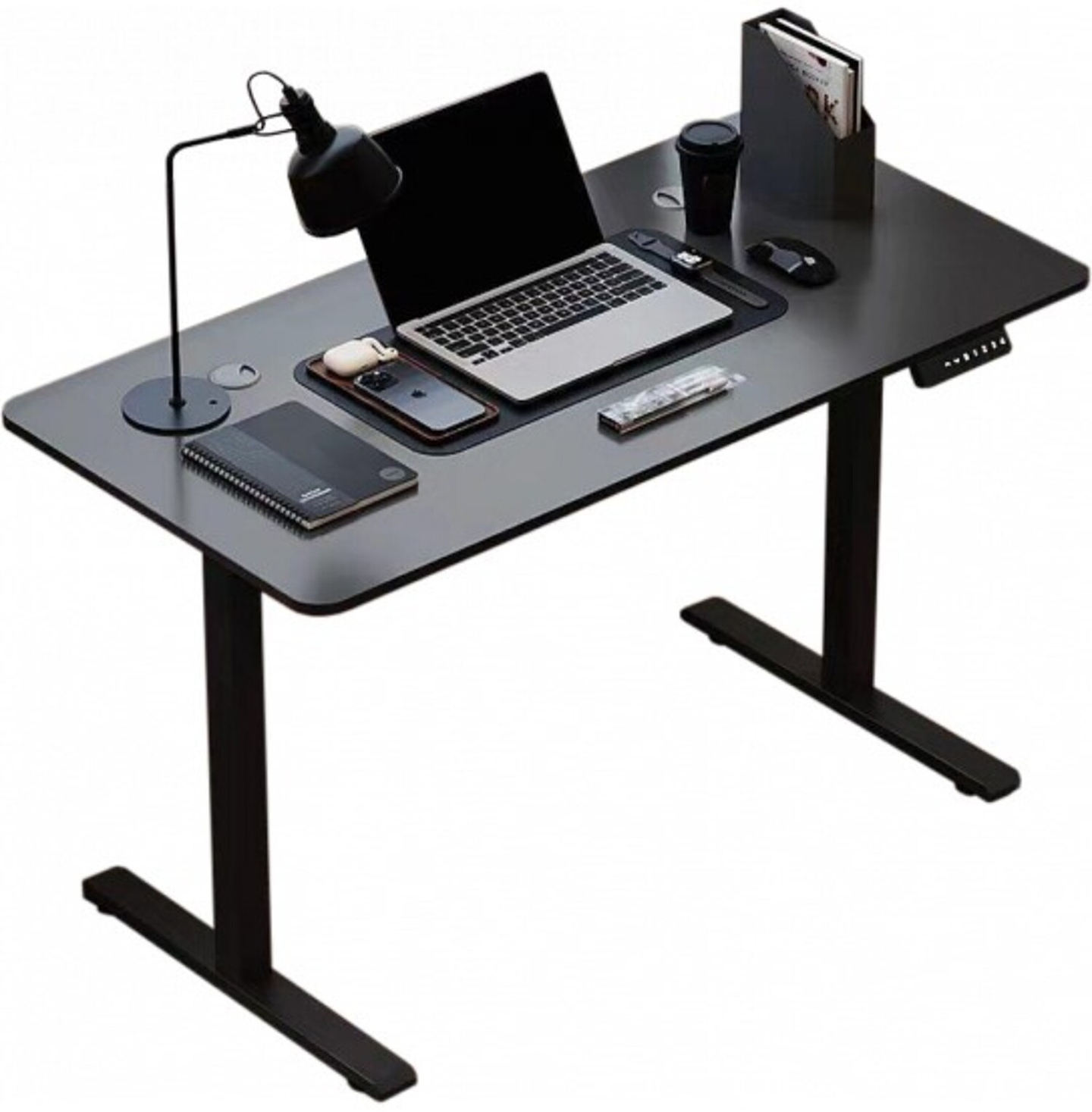 Стол компьютерный GT Racer TY-1219 Black - Фото 1