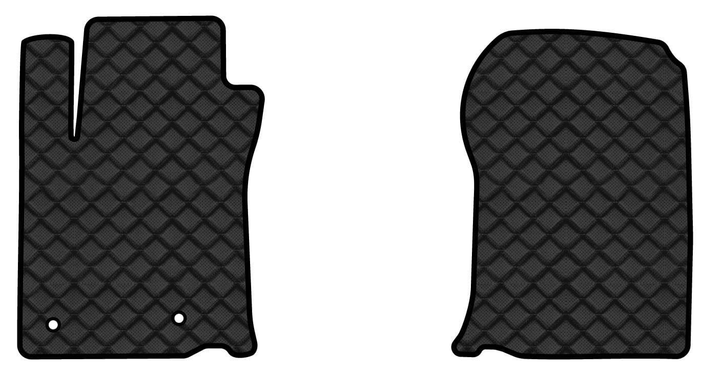 Коврики из экокожи в салон авто передние EVAtech ECO для Land Cruiser Prado (150) 5 seats Restyling Toyota 2013-2023 4 поколение SUV EU TY11532A2TL2BBB