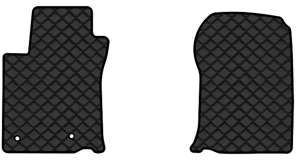 Фото - Килимки з екошкіри в салон авто передні EVAtech ECO для Land Cruiser Prado (150) 5 seats Restyling Toyota 2013-2023 4 покоління SUV EU TY11532AB2TL2BBB