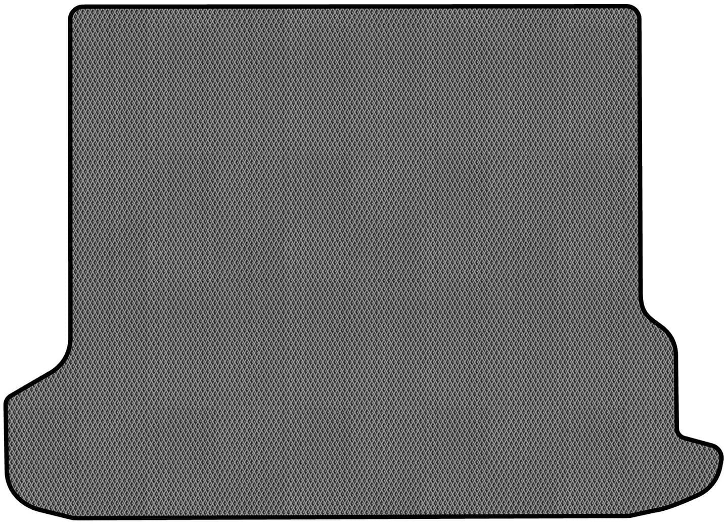 EVA коврик в багажник авто EVAtech для Land Cruiser Prado (150) 5 seats Restyling Toyota 2013-2023 4 поколение SUV EU TY11532BA1RGB