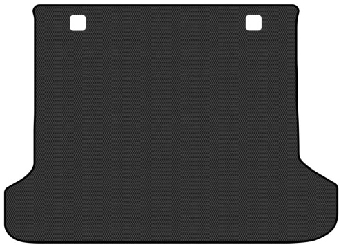 Фото - EVA килимок в багажник авто EVAtech для Land Cruiser Prado (150) 5 seats Restyling Toyota 2013-2023 4 покоління SUV EU TY11532BL1RBB