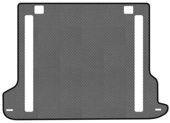 EVA коврик в багажник авто EVAtech для Land Cruiser Prado (150) 5 seats Restyling Toyota 2013-2023 4 поколение SUV EU TY11532BM1RGB