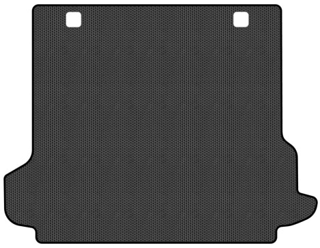 EVA килимок в багажник авто EVAtech для Land Cruiser Prado (150) 5 seats Restyling Toyota 2013-2023 4 покоління SUV EU TY11532BO1SBB