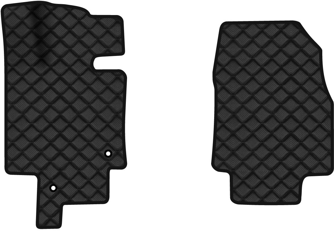 Коврики из экокожи в салон авто передние EVAtech ECO для Highlander (XU70) Hybrid Toyota 2019 4 поколение SUV USA TY12000AE2TL2BBB