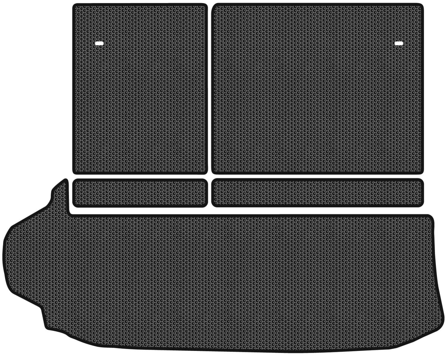 EVA килимок в багажник авто EVAtech для Highlander (XU70) Hybrid Toyota 2019 4 покоління SUV USA TY12000BE5SBB