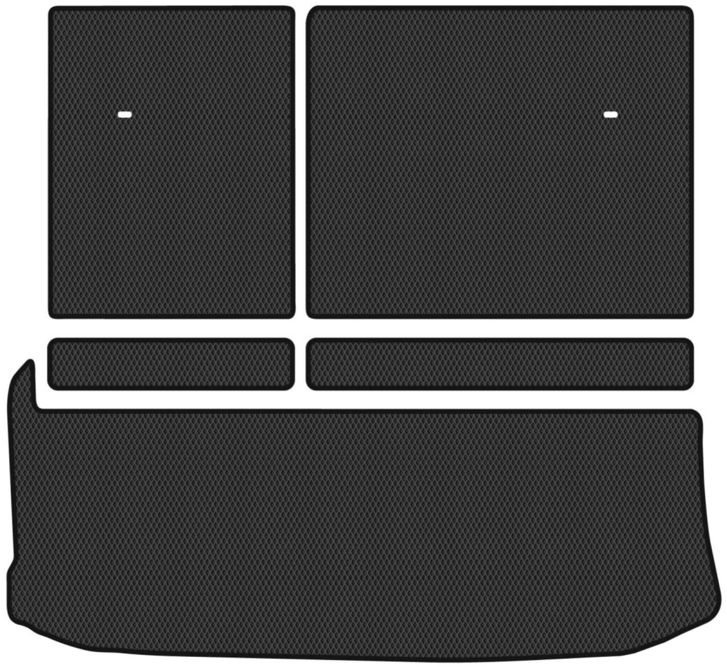 EVA килимок в багажник авто EVAtech для Highlander (XU70) Hybrid Toyota 2019 4 покоління SUV USA TY12000BG3RBB