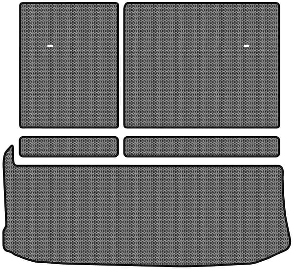 Фото - EVA килимок в багажник авто EVAtech для Highlander (XU70) Hybrid Toyota 2019 4 покоління SUV USA TY12000BG5SGB