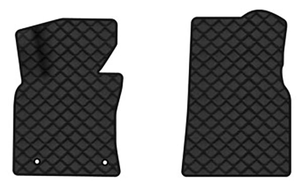 Килимки з екошкіри в салон авто передні EVAtech для Camry (XV70) Hybrid Restyling Toyota 2020-2024 8 покоління Sedan EU TY1246AD2TL2BBB