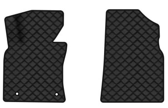 Килимки з екошкіри в салон авто передні EVAtech для Camry (XV70) Hybrid Restyling Toyota 2020-2024 8 покоління Sedan EU TY1246AE2TL2BBB