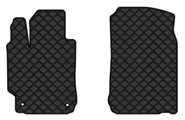 Килимки з екошкіри в салон авто передні EVAtech для Camry (XV50) 2.5L Toyota 2011-2014 7 покоління Sedan EU TY12484A2TL2BBB