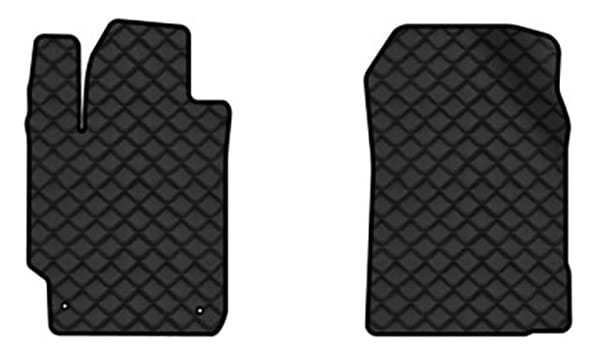 Килимки з екошкіри в салон авто передні EVAtech для Camry (XV40) (2.5L) Toyota 2006-2011 6 покоління Sedan EU TY12659A2LA2BBLB