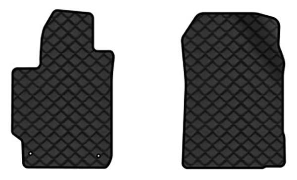 Килимки з екошкіри в салон авто передні EVAtech для Camry (XV40) (2.5L) Toyota 2006-2011 6 покоління Sedan EU TY12659AB2LA2BBLB