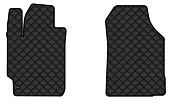 Килимки з екошкіри в салон авто передні EVAtech для Camry (XV40) (2.5L) Toyota 2006-2011 6 покоління Sedan EU TY12659AV2LA2BBLB