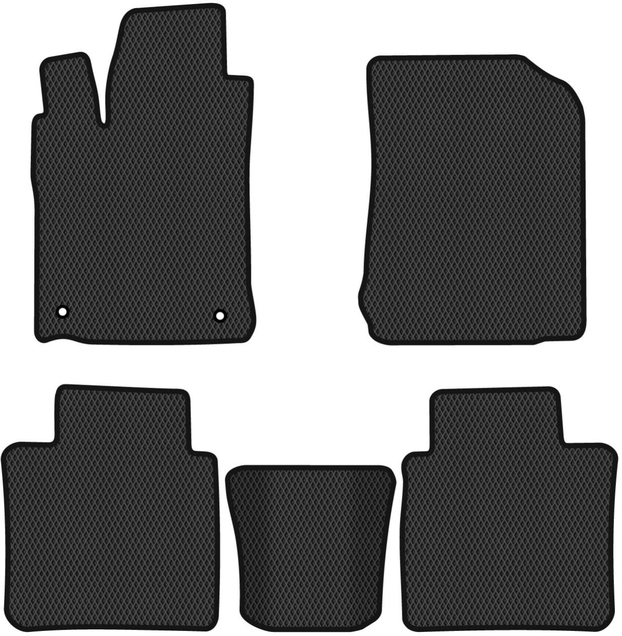 EVA килимки в салон авто EVAtech для Avalon (XX40) (XLE) Hybrid Toyota 2012-2018 4 покоління Sedan USA (TY13331C5TL2RBB)