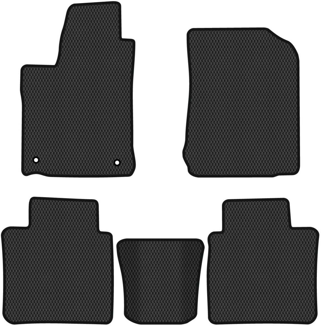 EVA коврики в салон авто EVAtech для Avalon (XX40) (XLE) Hybrid Toyota 2012-2018 4 поколение Sedan USA (TY13331CB5TL2RBB)