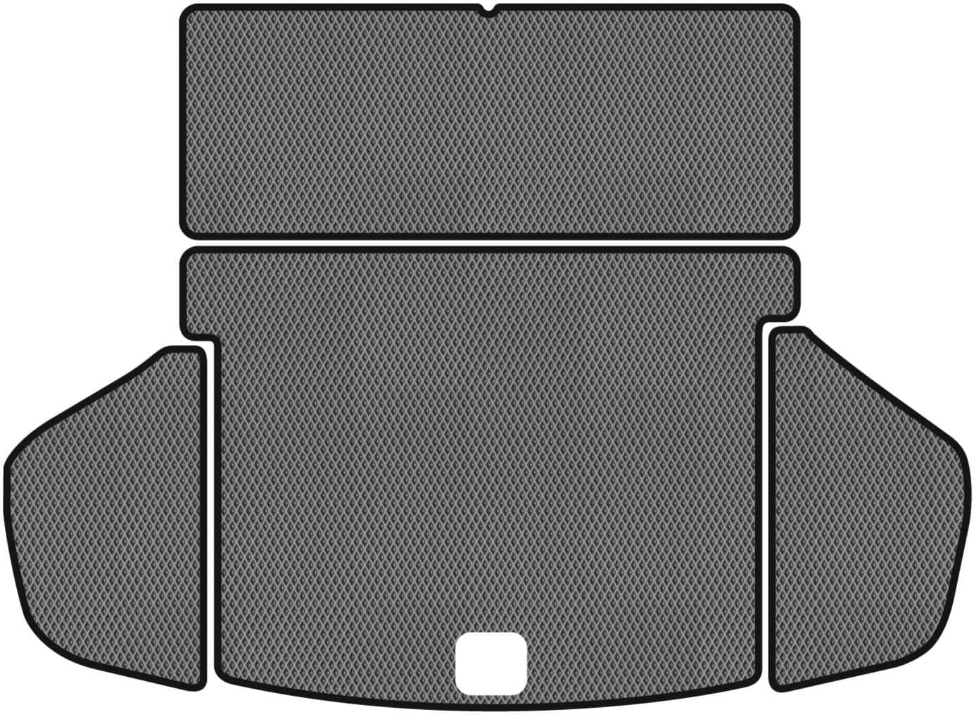 EVA килимок в багажник авто EVAtech для Avensis (T27) Toyota 2009-2018 3 покоління Combi EU TY1656BE4RGB