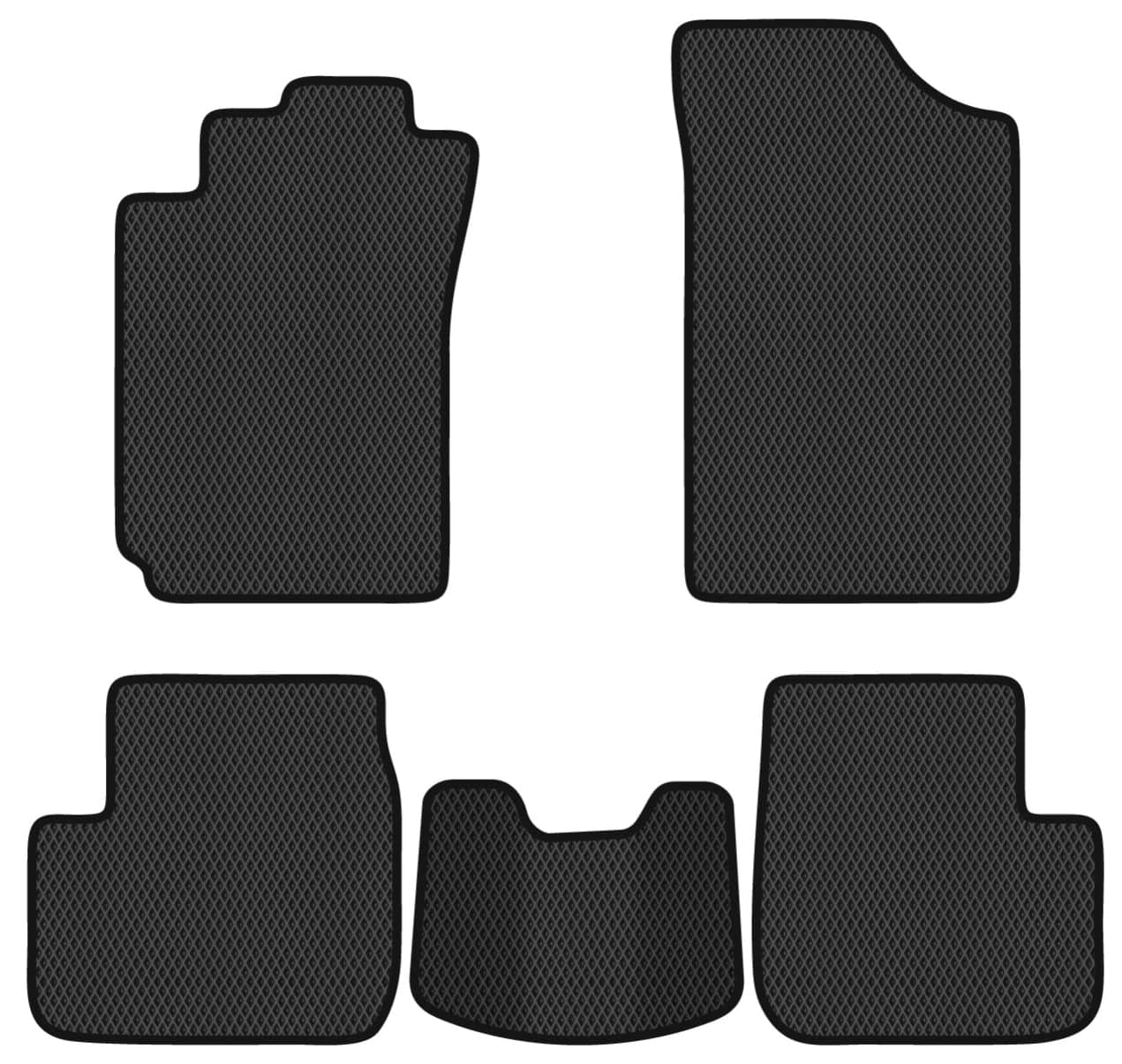 EVA коврики в салон авто EVAtech для Avensis (T22) Toyota 1998-2003 1 поколение Combi EU (TY23545CG5RBB)