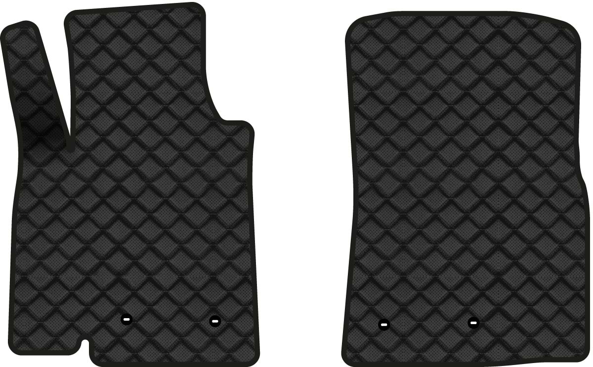 Коврики из экокожи в салон авто передние EVAtech ECO для Land Cruiser (200) 5 seats Restyling Toyota 2013-2021 1 поколение SUV EU TY31633A2TL4BBB