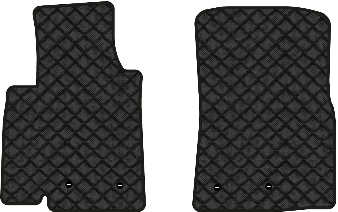 Коврики из экокожи в салон авто передние EVAtech ECO для Land Cruiser (200) 5 seats Restyling Toyota 2013-2021 1 поколение SUV EU TY31633AB2TL4BBB