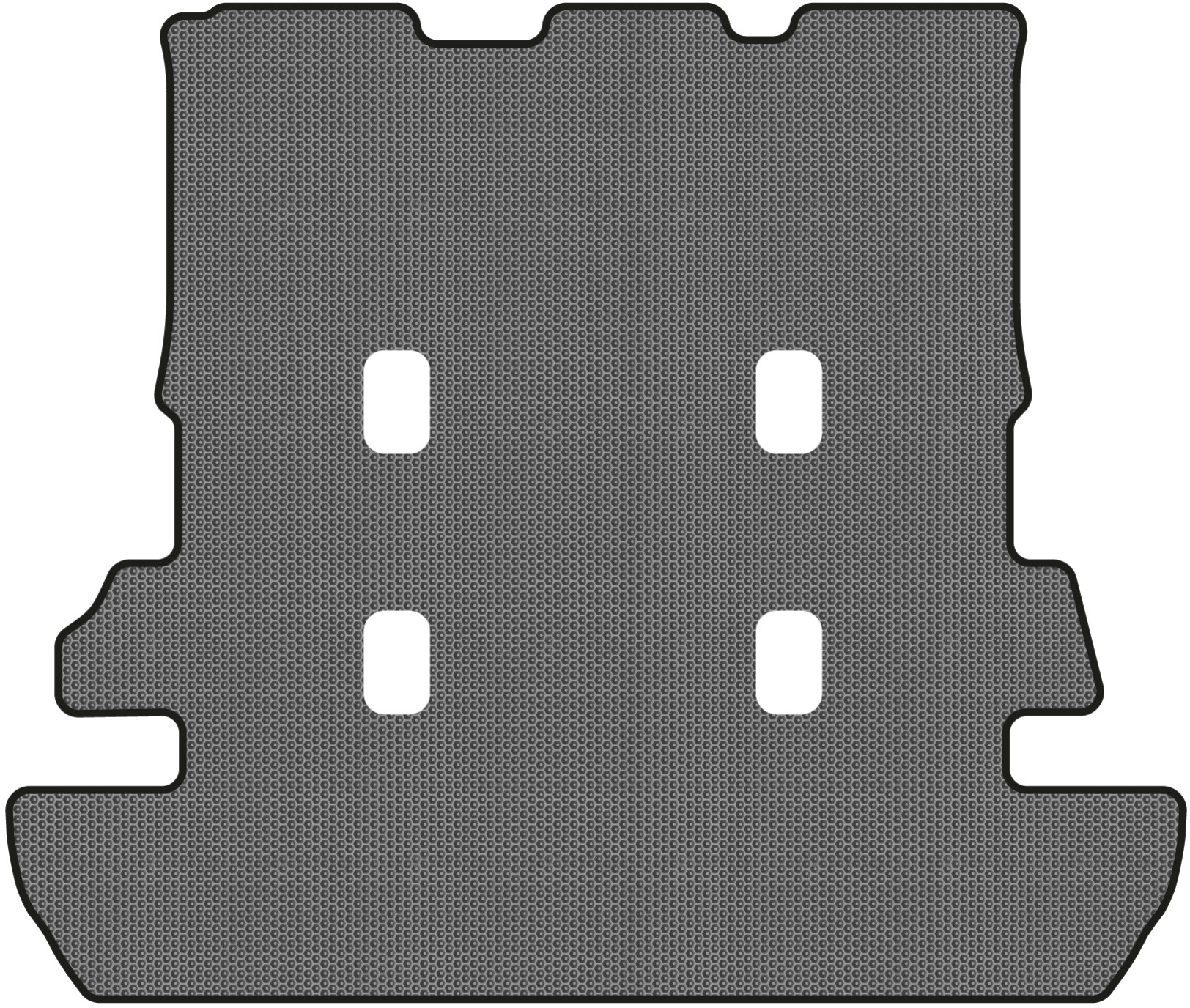 EVA килимок в багажник авто EVAtech для Land Cruiser (200) 7 seats Restyling Toyota 2013-2021 1 покоління SUV EU (TY31634B1SGB)